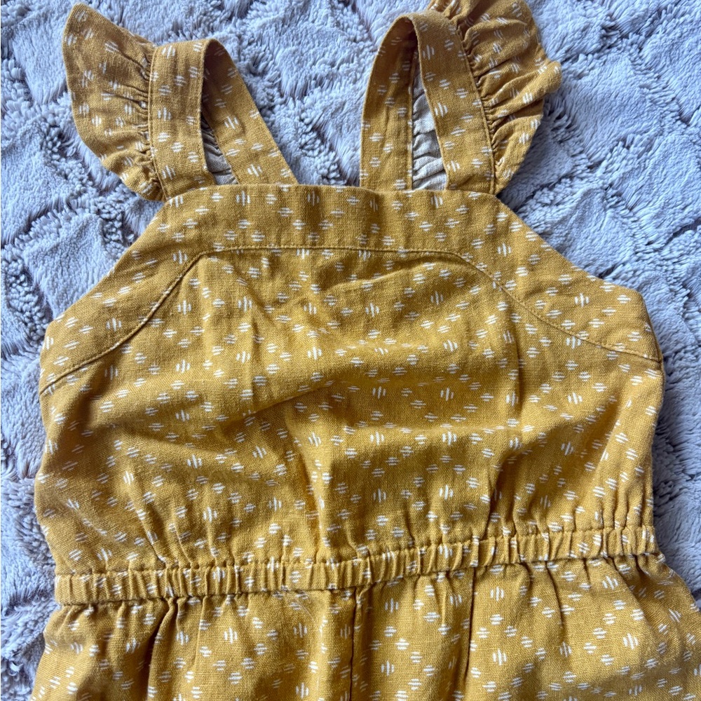 Yellow Kids Jumpsuit